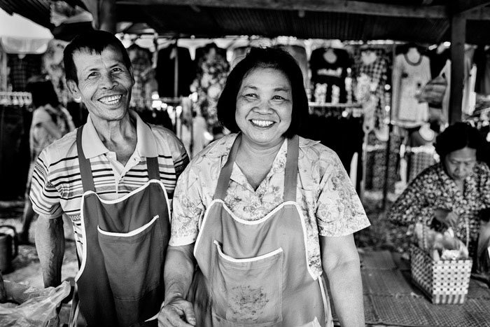Happy Market Vendors Suan Sook Weekend Markets Photo Workshop
