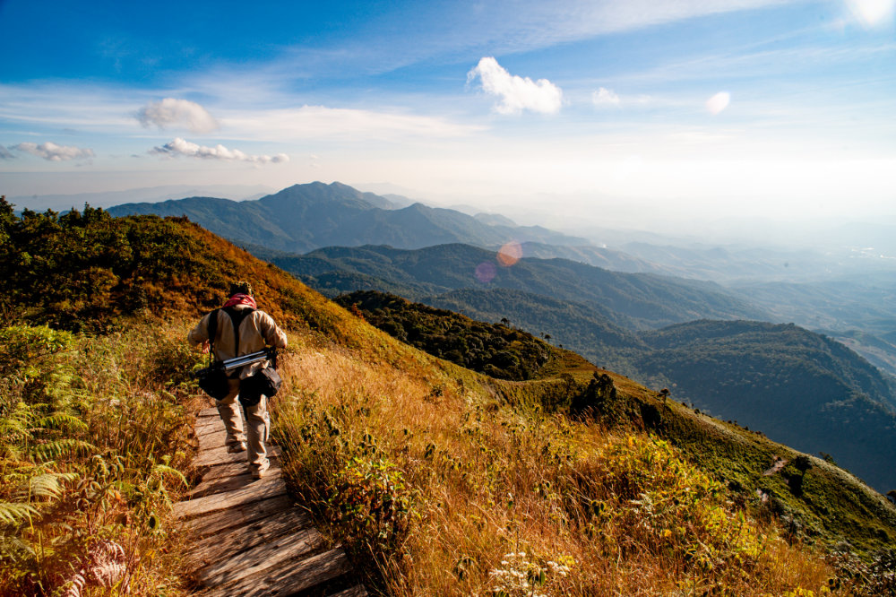 View from the Kew Mae Pan Nature Trail