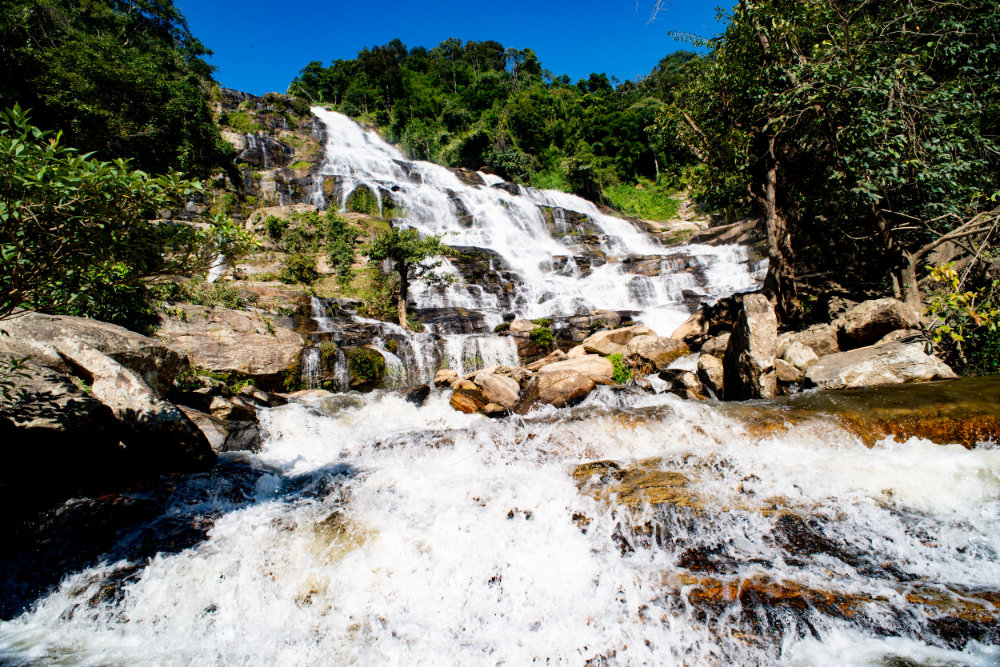 Mae Ya Waterfall Doi Inthanon during a Doi Inthanon Day Trip